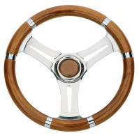 VS01 Steering Wheel -  Diameter 350mm - Teak Color - 62.00722.05 - Riviera 